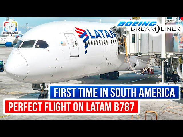 TRIP REPORT | A Perfect Flight over the Andes! | LATAM Boeing 787 | Bogota to Buenos Aires (via SCL)