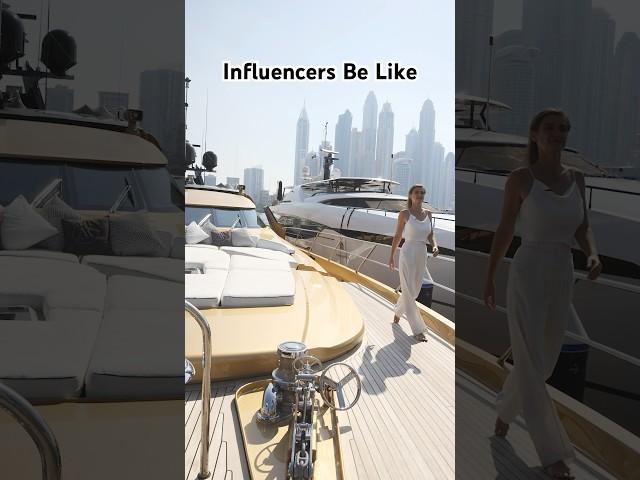 Dubai Yachts : Channeling the Influencer in Me #motivation #inspiration #mindset