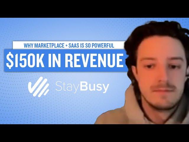 Why marketplace + SaaS is so powerful, $2.7m in revenue