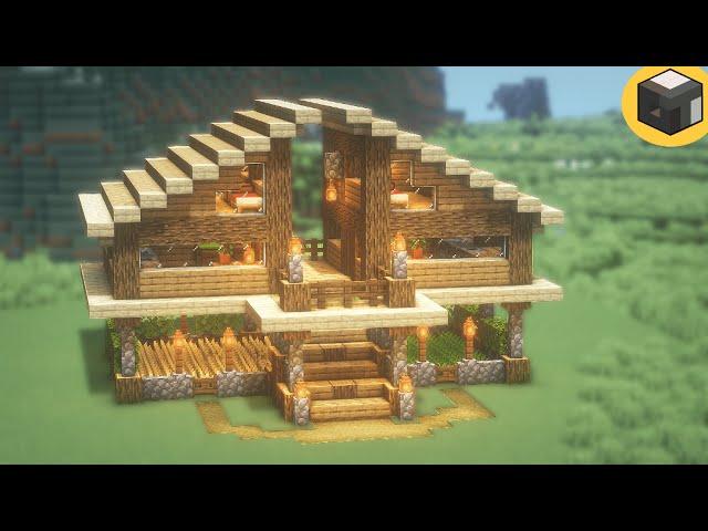 Minecraft: How to Build a SIMPLE SURVIVAL House | Minecraft House Tutorial