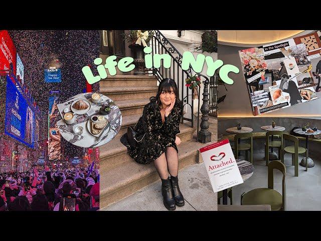 Life in NYC // Little life updates + feelings, new years in Times Square, cooking w friends