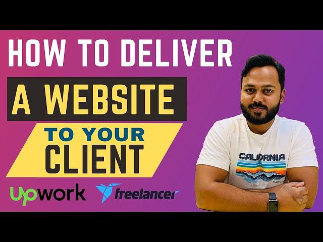 How to Deliver a Website to a Client - Very Simple Method