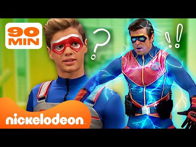 Henry Danger | TODOS os episódios da 4ª temporada de Henry Danger! ️ | 90 Minutos | Nickelodeon