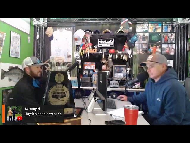 BTL - BASS TALK LIVE WITH B.A.S.S. NATION CHAMPION, BLAKE CAPPS, IN-STUDIO