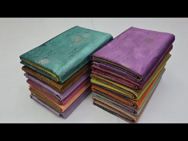 Fancy Embossed Semi Soft Silk Sarees || Sarees Manufacturer || Online Shopping With Door Delivery