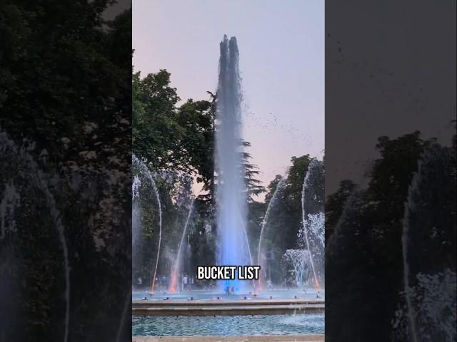 The Music Fountain on Margaret Island.#hungary #budapest #travel #solo