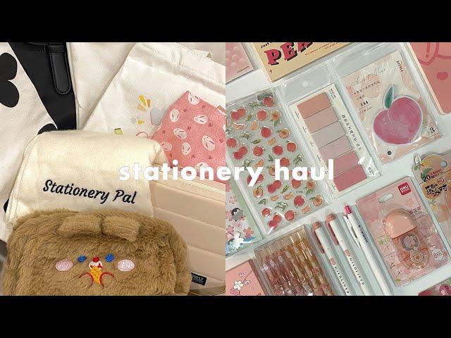 huge stationery haul  ft. stationery pal 