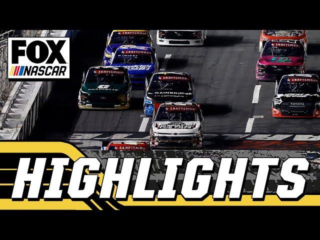 NASCAR Craftsman Truck Series: North Carolina Education Lottery 200 Highlights | NASCAR on FOX
