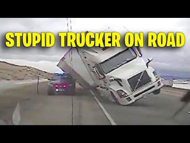 BEST OF SEMI TRUCK CRASHES COMPILATION | Road Rage, Brake checks