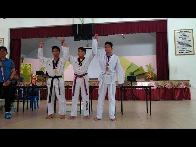 Best male sparring Taekwondo 2018