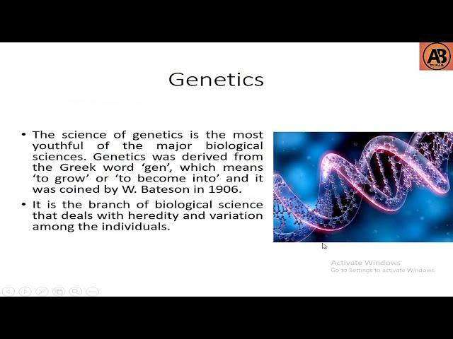 What is Genetics ।। "Learn with AB Tusar"