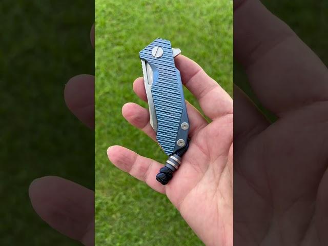 @HindererKnives Halftrack Wharnie, 20CV blade, full Titanium. #everydaycarry #edcknife