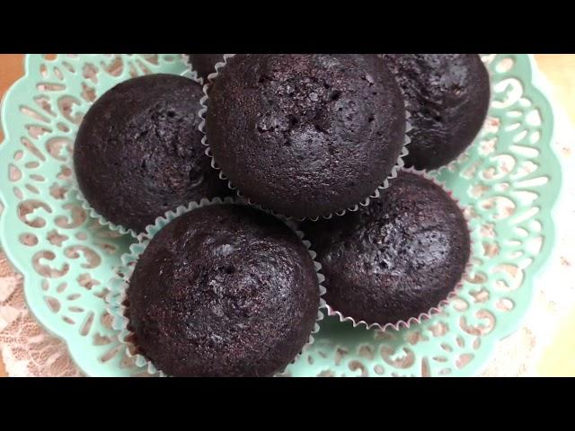 How to make Chocolate cupcakes without oven
