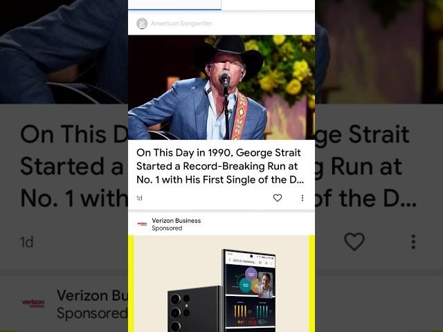 George strait started a record - Breaking Run #countrymusic