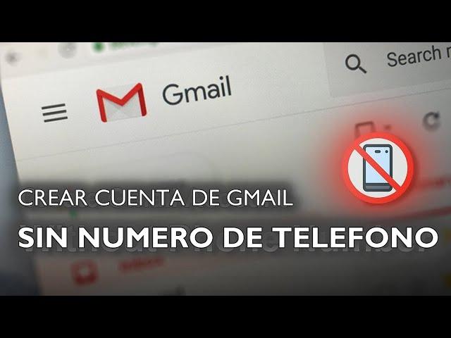 Como Crear Correo Electronico Gmail sin Numero