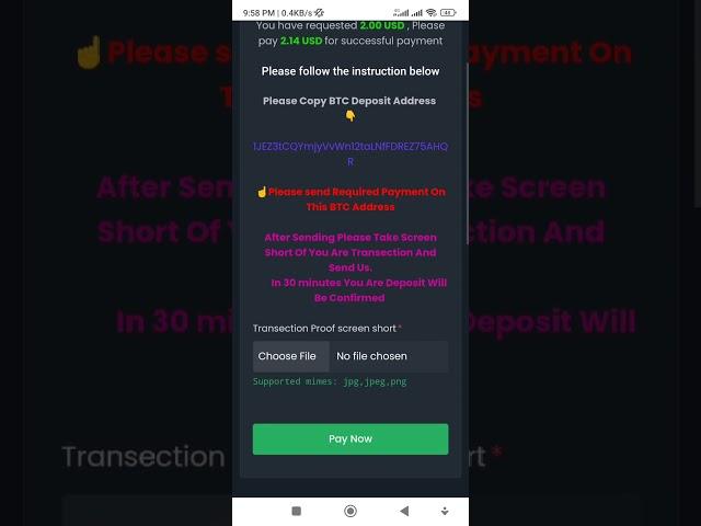 How To Deposit On MinLabe.highfaucet.com