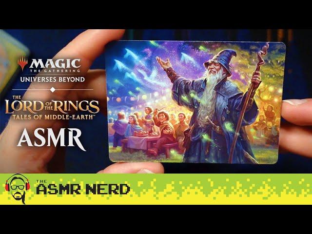 ASMR | MTG Lord of the Rings: Tales of Middle-Earth Collector & Set Booster Opening! [whispering]