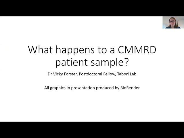 IRRDC Event 1 - What Happens to a CMMRD Patient Sample?