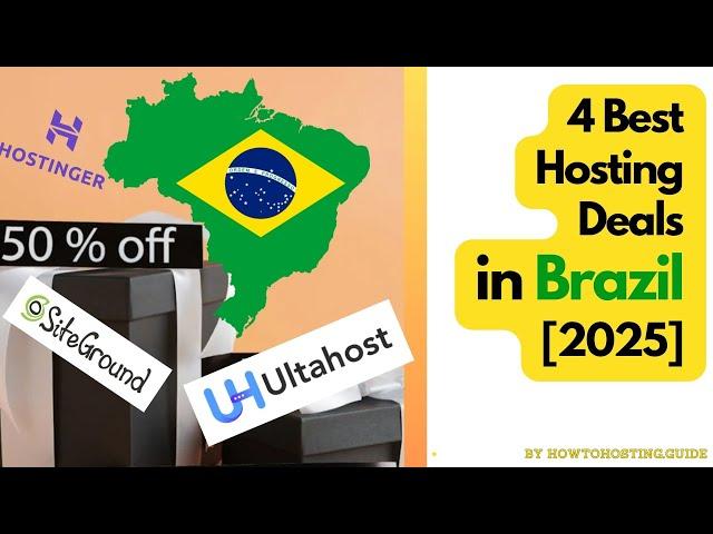 4 Best Hosting DEALS in Brazil Right NOW! [2025]