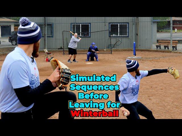 Simulating Sequences in Bullpen Before Leaving For Winterball