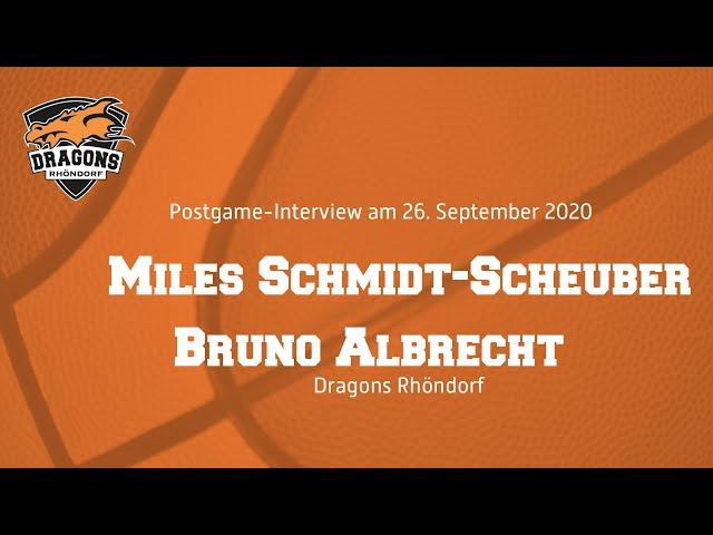 Miles Schmidt-Scheuber - Bruno Albrecht