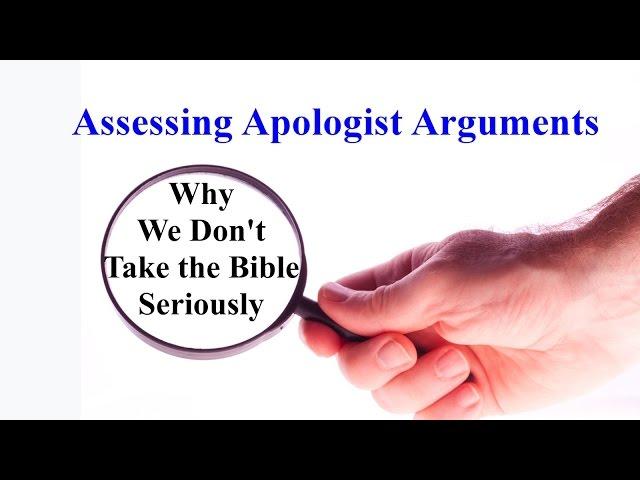 Why We Don't Take the Bible Seriously