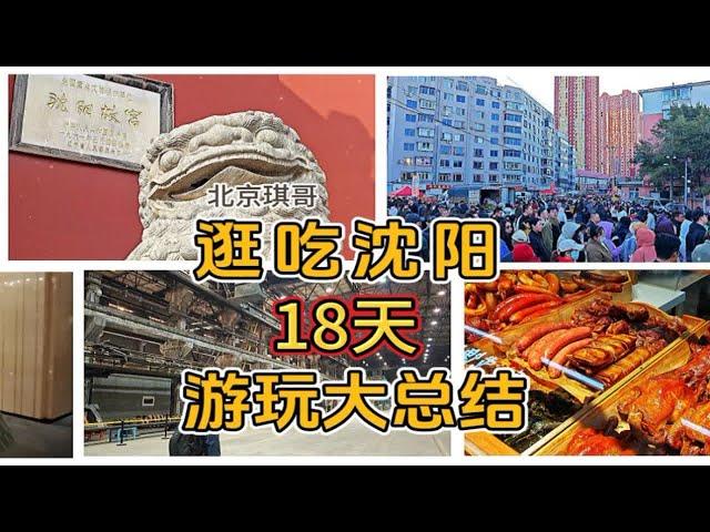 来沈阳旅游去哪逛？北京琪哥逛吃沈阳18天，超详细大总结旅游攻略