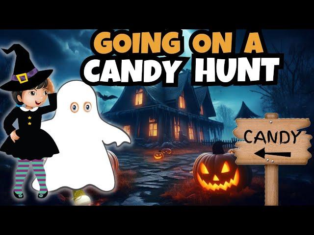 Going on a CANDY Hunt  Brain Break | Halloween | Bear Hunt