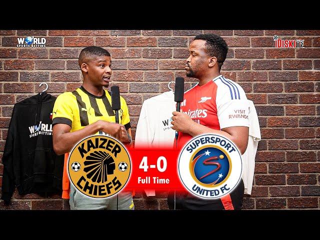 Kaizer Chiefs Fully Deserve The Win | Supersport United 0-4 Kaizer Chiefs | Lindo Pep