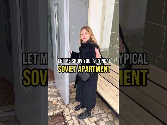 Let me show you a typical SOVIET apartment in Russia