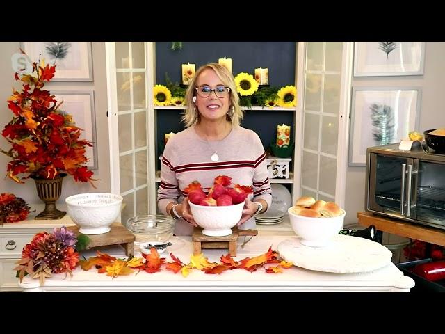 Temp-tations Special Edition 2-qt Celebration Pedestal Bowl on QVC