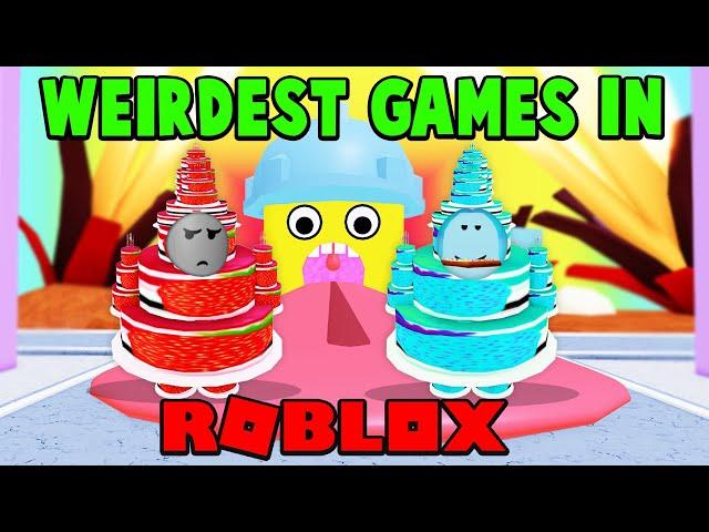 MORE WEIRD GAMES with Polly! | Roblox