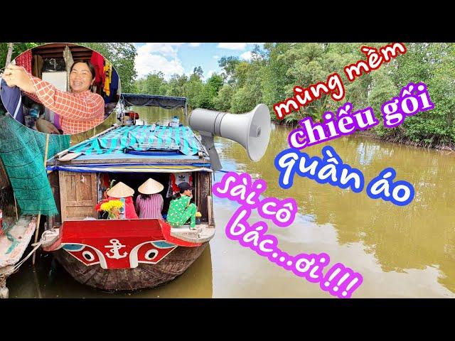 Cuộc Sống Ghe Hàng - Siêu Thị Trên Sông l Xuống Biển Gành Hào ăn mực