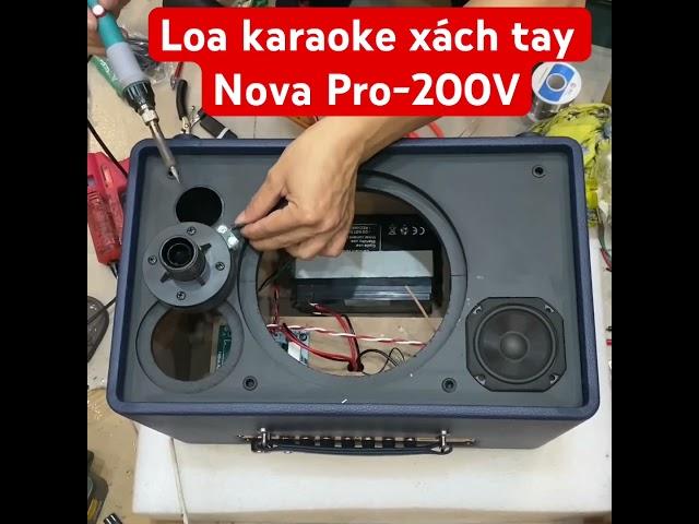 Loa karaoke xách tay Pro 200V #loa #loakeo #loakeomoinhat #loakéohaynhấthiệnnay