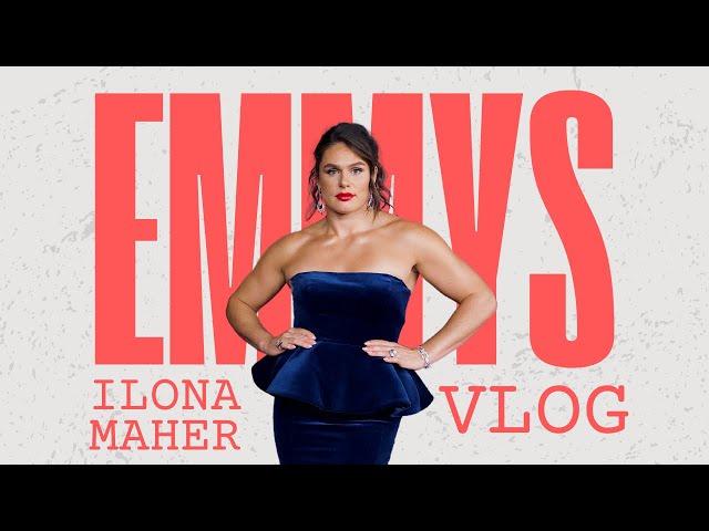 MY FIRST EMMYS  Behind the scenes | Ilona Maher VLOG