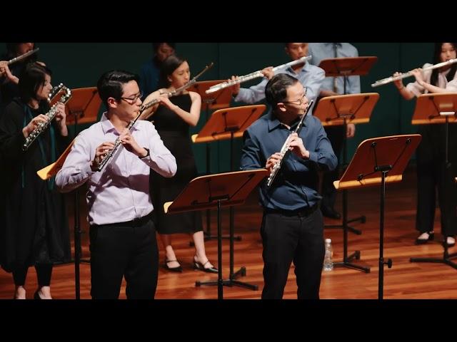 F. & K. DOPPLER arr. J. LIM  - Rigoletto Fantaisie, Op. 38 for 2 flutes and flute choir