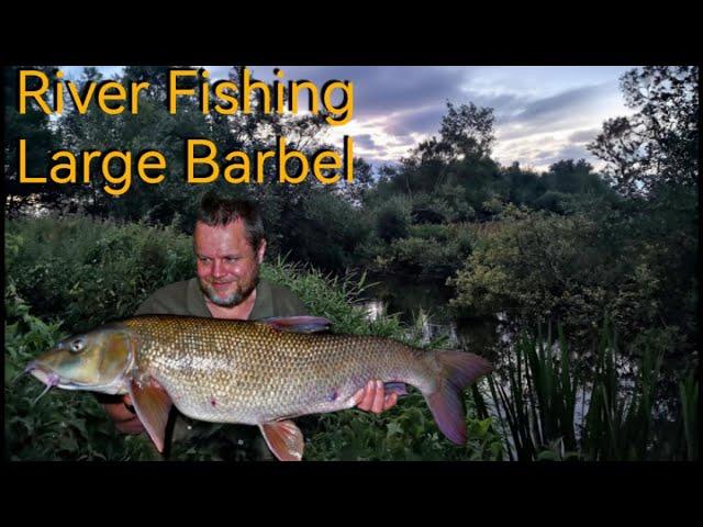 Small River Fishing For Barbel - A Moody River (Video 267)