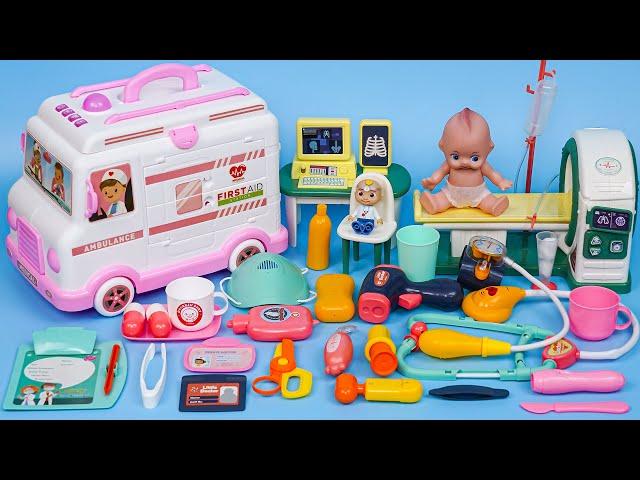 20-Minute ASMR Unboxing: Doctor First Aid Set & Ambulance Toy Playset | Satisfying Toy Review