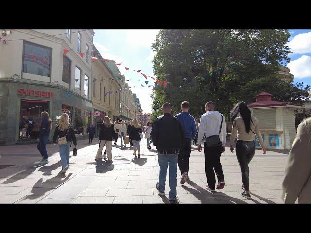 Sweden, Walking tour of a windy Gothenburg