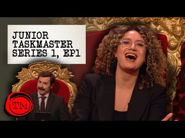 Junior Taskmaster Series 1, Episode 1 - 'Happy birthday bandana.' | Full Episode