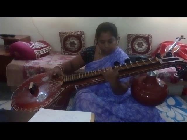 Garuda Gamana Tava on Veena by Geeta Lathasri Vadri