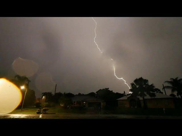 Complete Nighttime Thunderstorm in Florida (July 30, 2019)