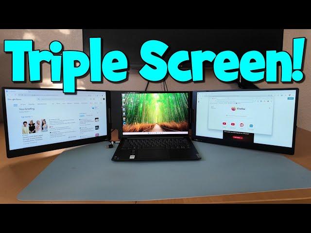 The ULTIMATE Laptop Upgrade – Triple Screen Madness! #KYY