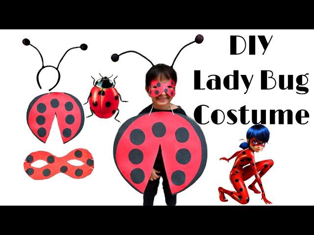 DIY Ladybug Costume | Miraculous Ladybug Dress-up | Halloween Costume #ladybug #costume