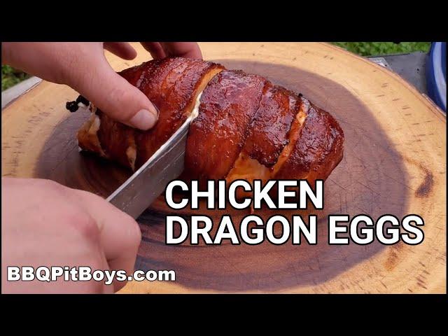 Chicken Dragon Eggs, over easy