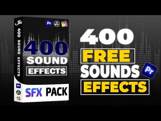 400 + FREE Sound Effects Pack That Will Make Your Videos POP