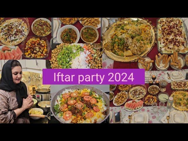 15th Roza Ramadan 2024 | iftari party ki Ghar p | Perfect Roza iftar menu | Easy iftar party recepie