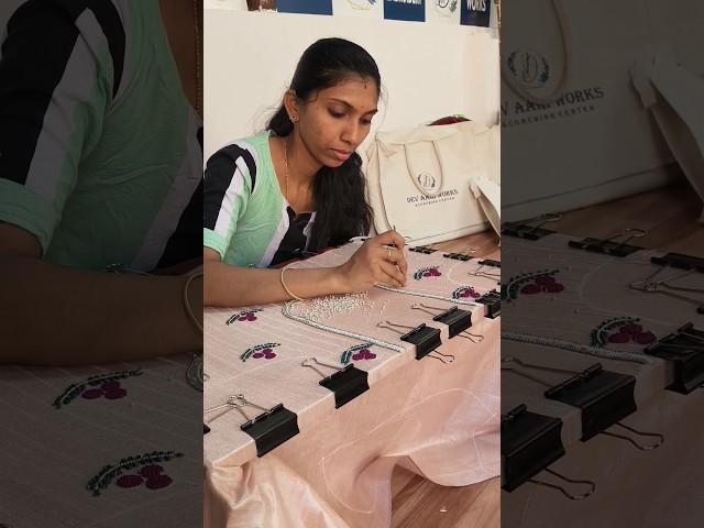 Aari work designs blouse, aari work stand in Bangalore #aariblouse #aariclass #aaristand #trending