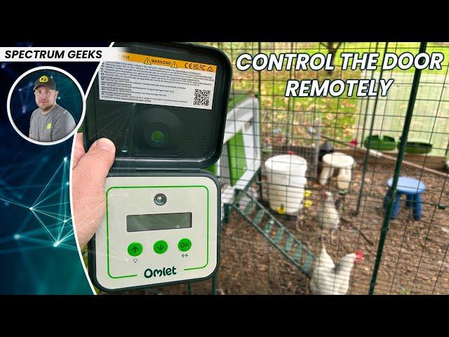 Omlet Smart AutoDoor Control Panel // Control your coup door remotely // Chickens