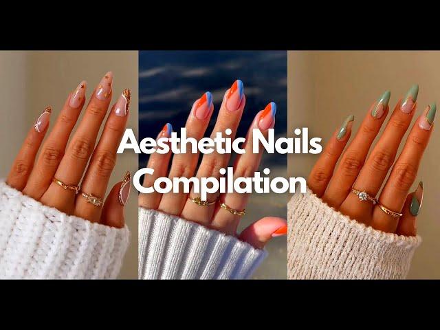 Minimalist & Aesthetic Nails Art Part 1 - The Aesthetic Corner